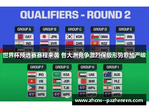 世界杯预选赛赛程来袭 各大洲竞争激烈保级形势愈加严峻